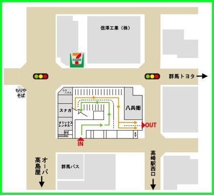 HEIWA PARK MAP